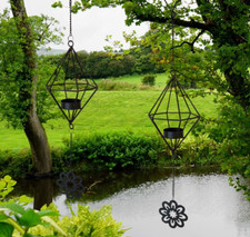 2 Hanging Tea Light Candle