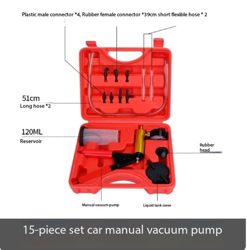 Manual vacuum pump for cars - manual,