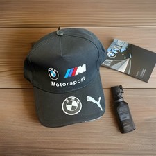 BMW Motorsport SnapBack Baseball Cap. Fast UK Delivery