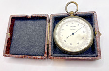 ANTIQUE ALTIMETER BAROMETER