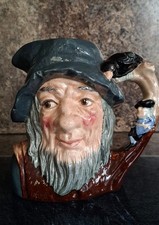 Royal Doulton - Large Toby Character Jug - Rip Van Winkle  D6438  - 7"