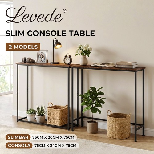 Narrow console table slim - console,