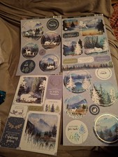 Kanban  Frosty Silhouettes Card Kit