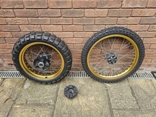 Honda CRF1000 Africa Twin Front & Rear Wheels PAIR Gold 2016/17