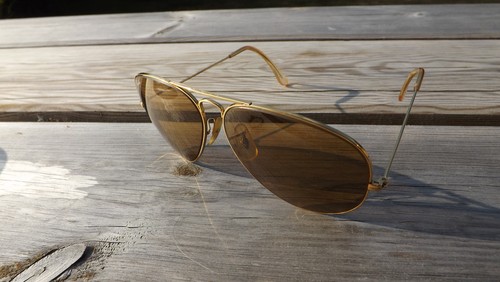Vintage 1980 ray ban aviator - 1980's, ray-ban