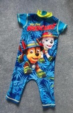 Paw Patrol Swimsuit 12-18 Months Swimming Costume