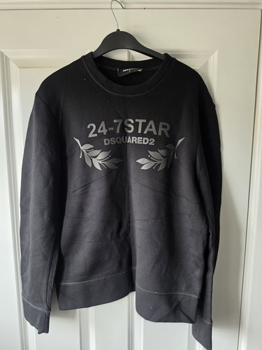 Dsquared2 black graphic print - black,