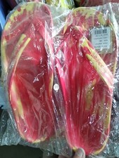 AUSSIE-SOULS-SOLES - FLIP-FLOPS-RED & YELLOW 44 -(11 ) flip flop