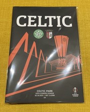 Europa Lge Celtic v SC Braga 2/10/25 Official Match Programme