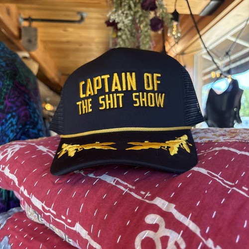 Captain the show hat - captain, sh'&*