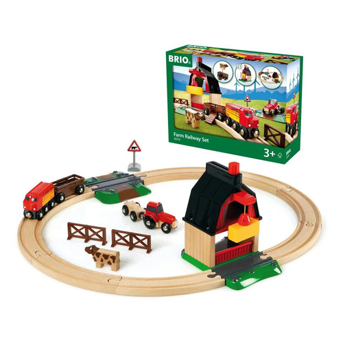 Brio world farm railway - brio, set