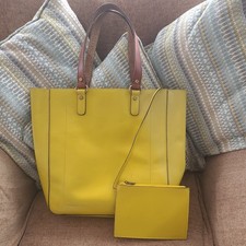 Boden large tote - tote, mustard