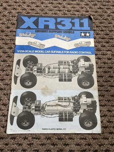 Tamiya xr311 vintage - manual,