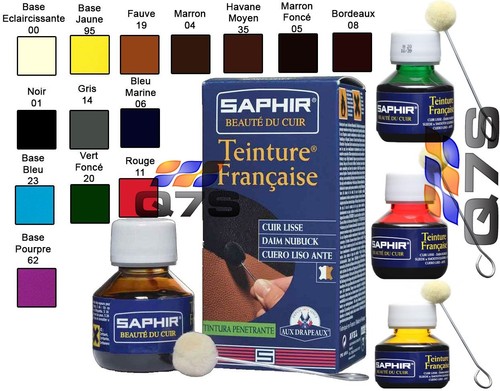 Saphir teinture francaise - saphir,