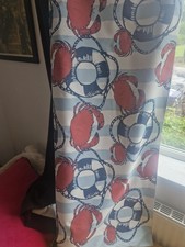 Nautical Print  Fabric continuous 19 Metres for curtains cushions by koblen