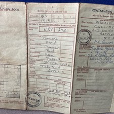 TRANSIT VAN PETROL RED 1966 CLASSIC VINTAGE RF60 LOGBOOK MEMORABILIA