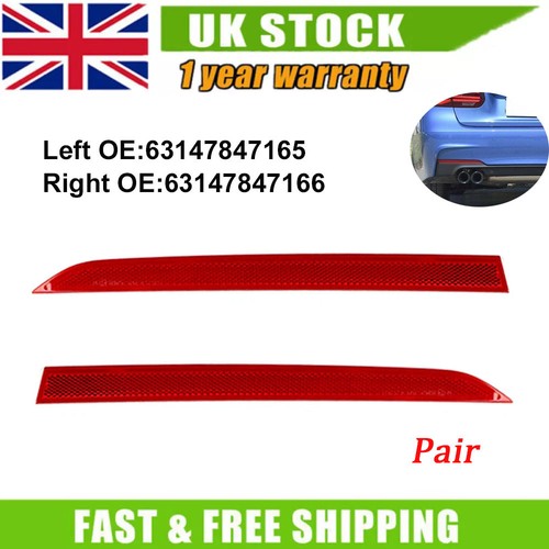 Pair rear bumper marker - rear,