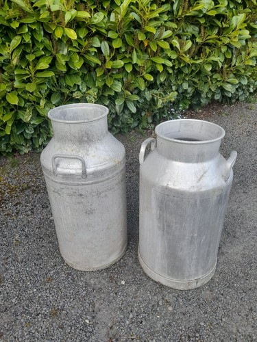 Vintage aluminium gallon - aluminium, 10