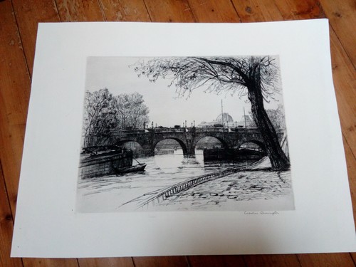 Stunning large etching - stunning,