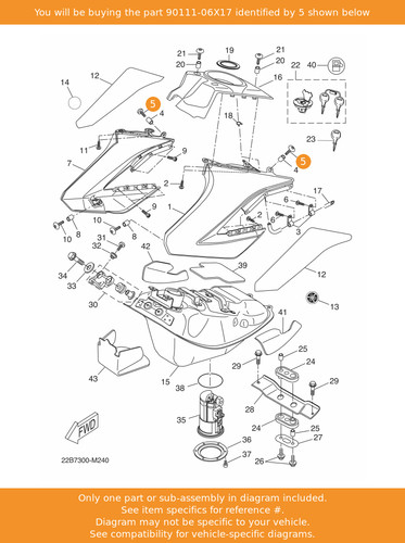 Yamaha bolt hex - bolt,hex., socket