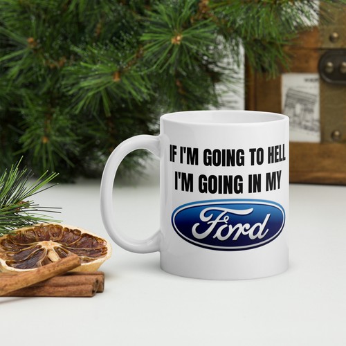 Vintage ford coffee mug - ford,
