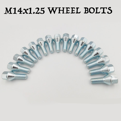 M14x1 27mm wheel bolts - m14x1.25,,
