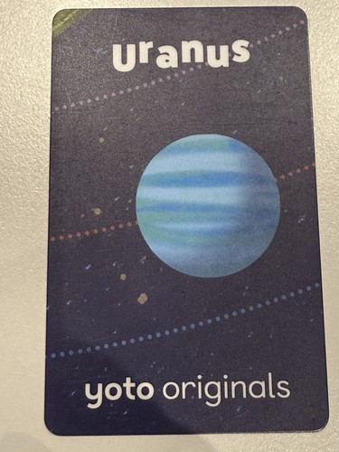 Yoto cards uranus - yoto, planets