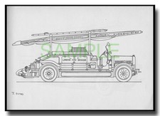 Dennis LCC Fire Engine WW2