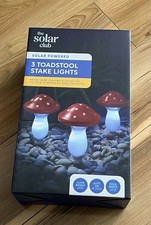 Toadstool stake lights - 3,