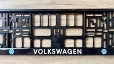 2x Volkswagen car number plate