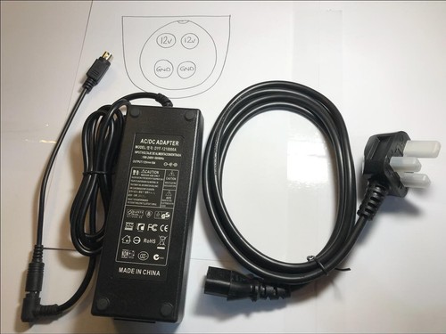 Replacement 12v 10a pin - uk,