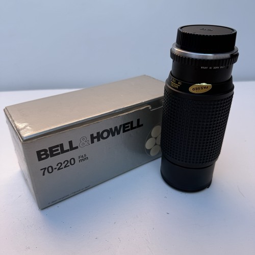 Bell howell 220mm f - &, f/4.5