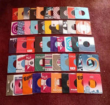 JOB LOT OF 50 x ORIGINAL  1960's & 70's  7” VINYL RECORD COMPANY SLEEVES  1
