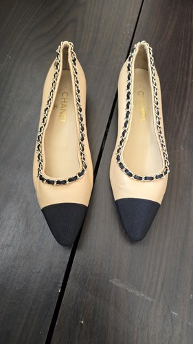 Chanel chain trim cap toe - chain-trim,