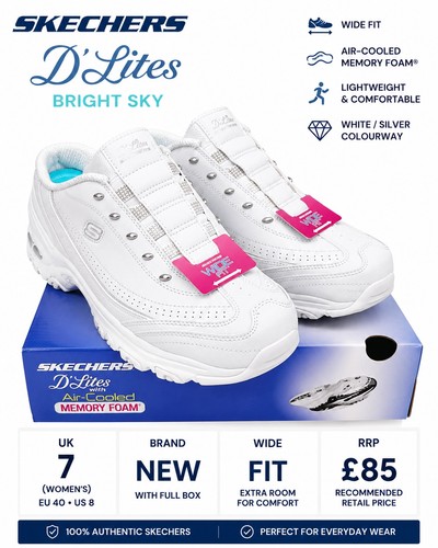 Skechers lites bright sky - skechers,