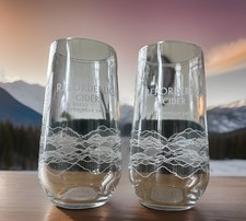 2 Rekorderlig Cider glasses