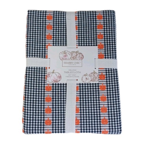 Shabby chic oblong tablecloth - shabby,