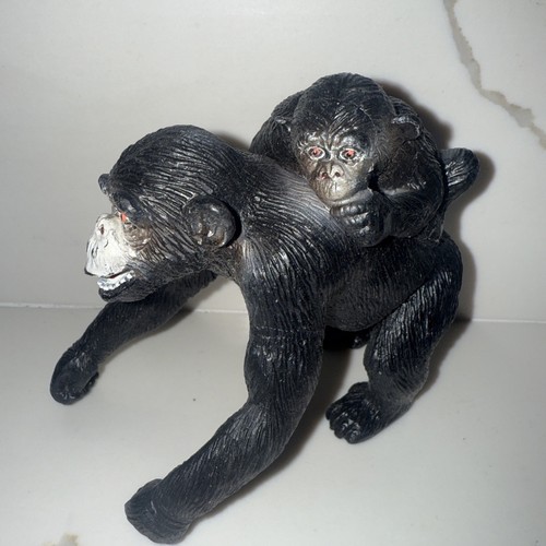 Chimpanzee animal toy mother - animal,