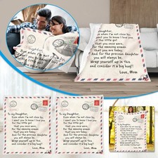 Flannel Blanket Letter To My