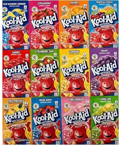Kool aid multiple flavours - aid,