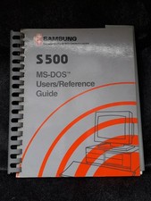 MS DOS 3.21 on the Samsung