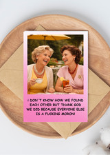 Rude funny birthday - rude, card