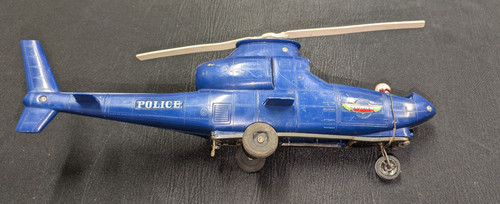 Police helicopter tin - police,