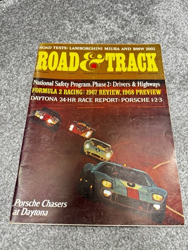 Road track magazine may 1968 - &,