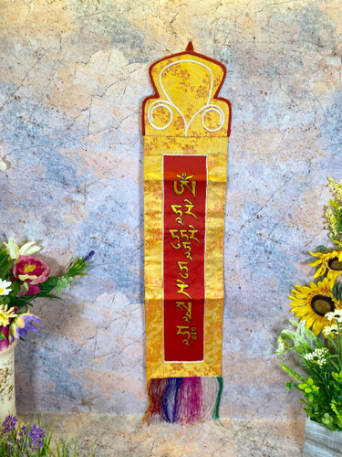 Tibetan tara mantra banner - tibetan,