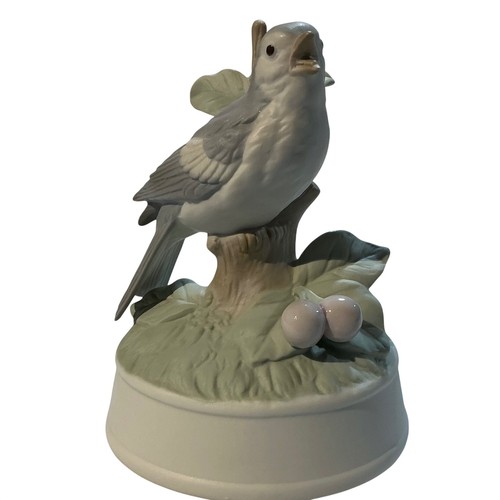 Vintage singing bird music - bird,