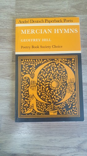 Mercian hymns geoffrey - mercian, hymns,