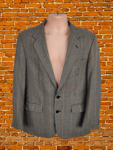 Vintage brown dogtooth suit - vintage,