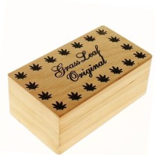 Medium Wooden Rolling Box
