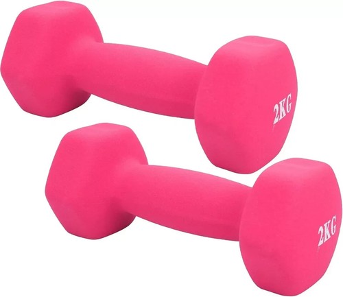 Neoprene dumbbells 2kg 2 - neoprene,